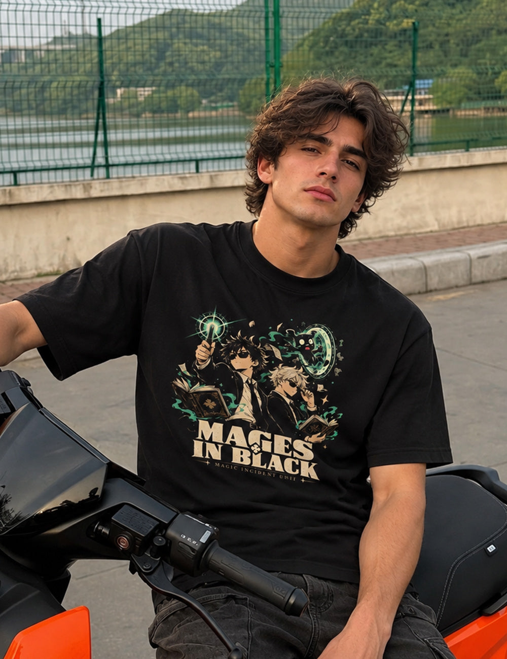 Camiseta Mages in Black