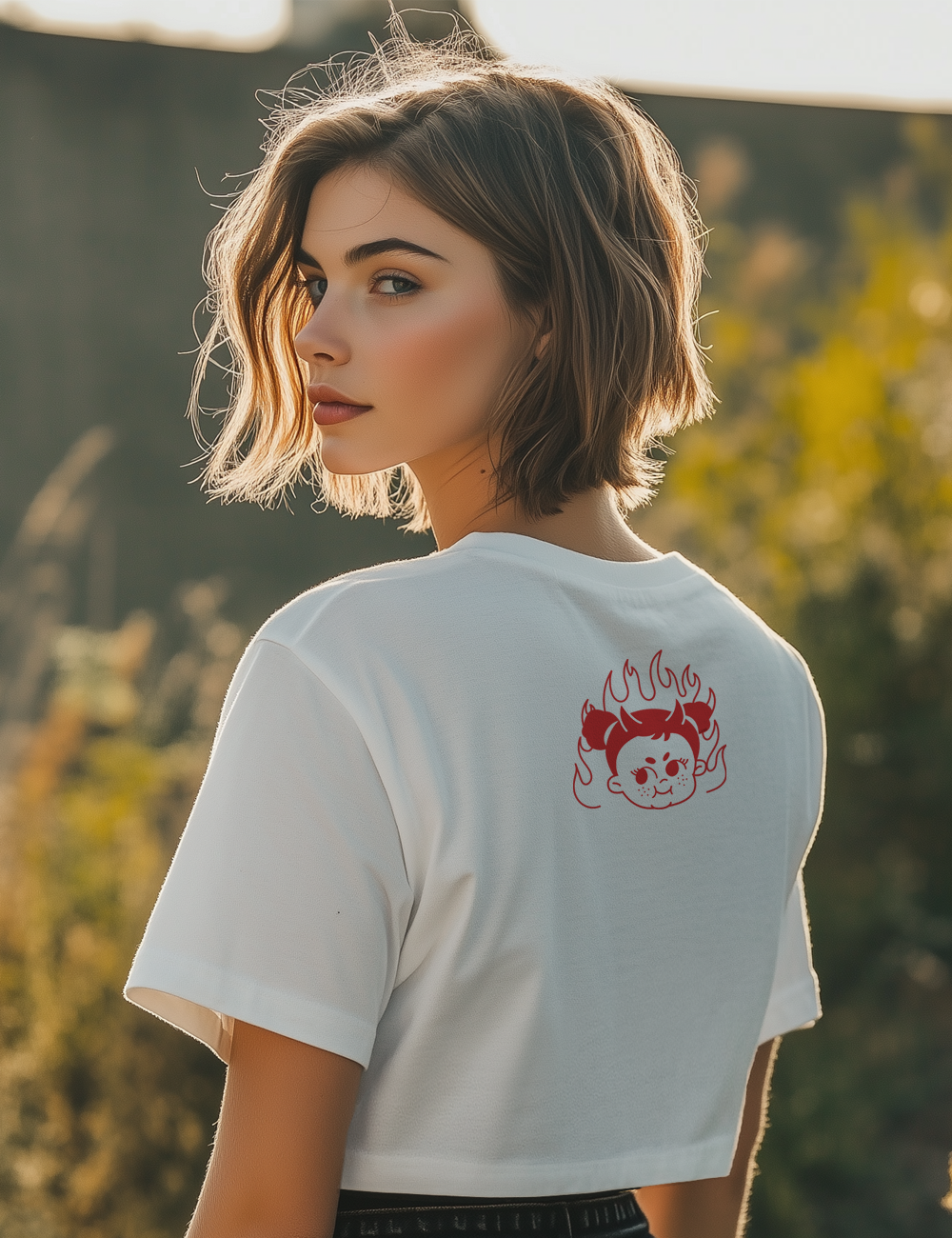 Sweet but psycho CROP