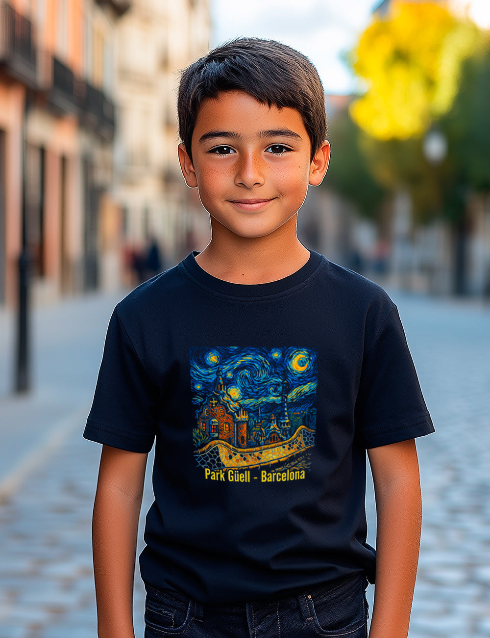 Park Guell NIÑO