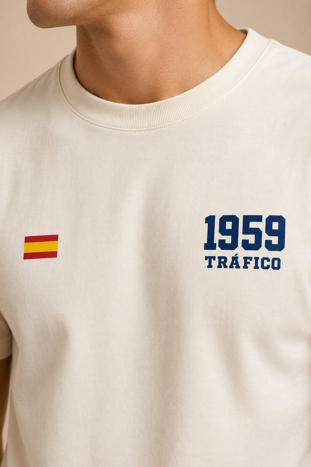 Camiseta Guardia Civil Tráfico 1959 – Blanco Roto
