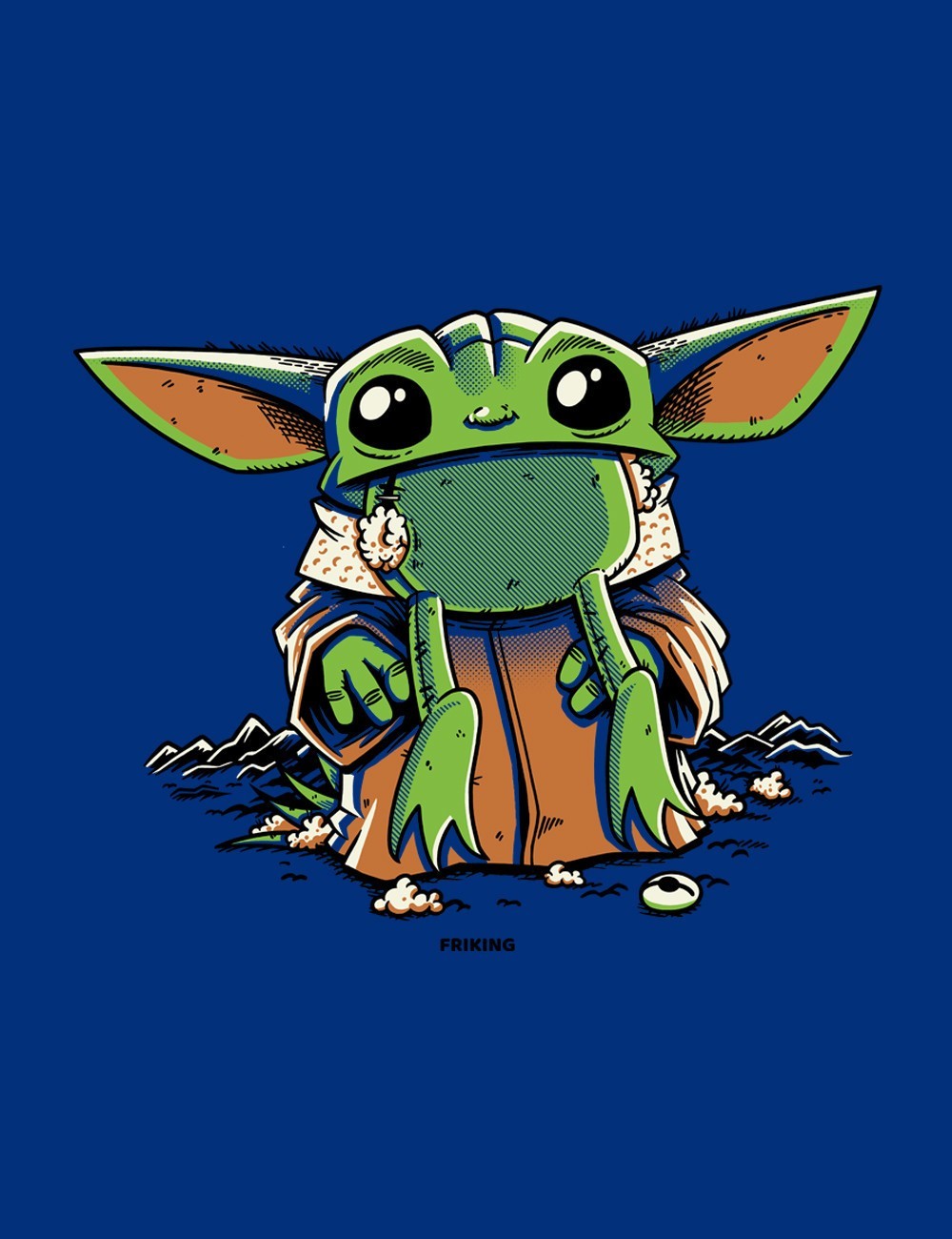 Baby Alien Frog
