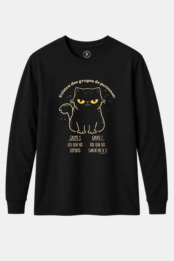 Camiseta manga larga Grupos de Personas