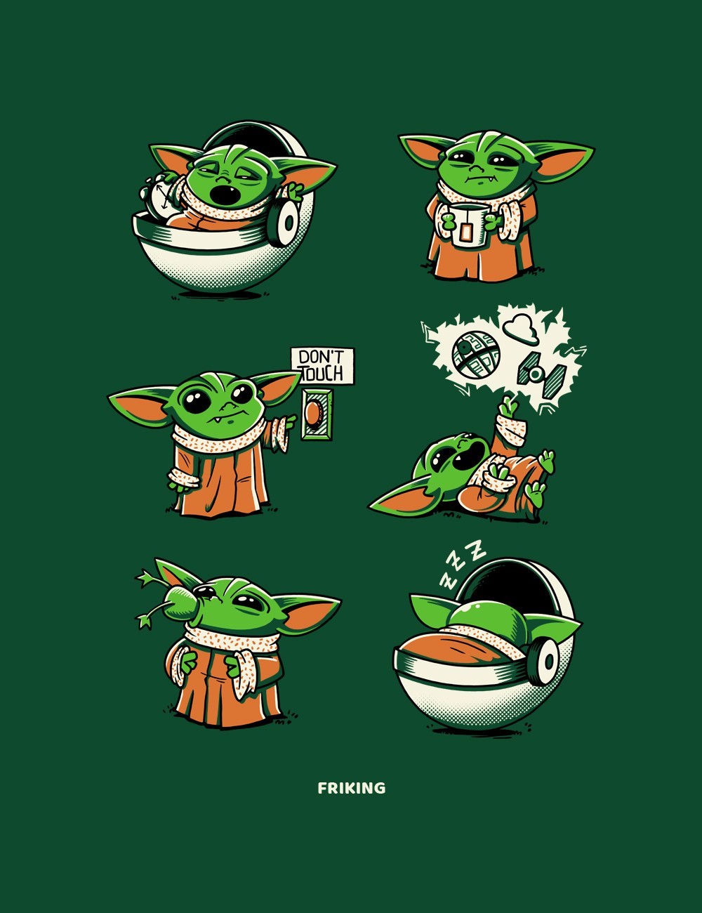 Alien routine