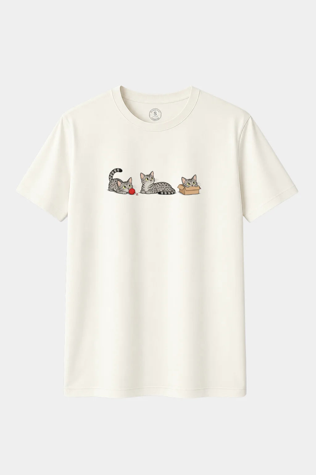 Camiseta Gatos Mau Egipcio