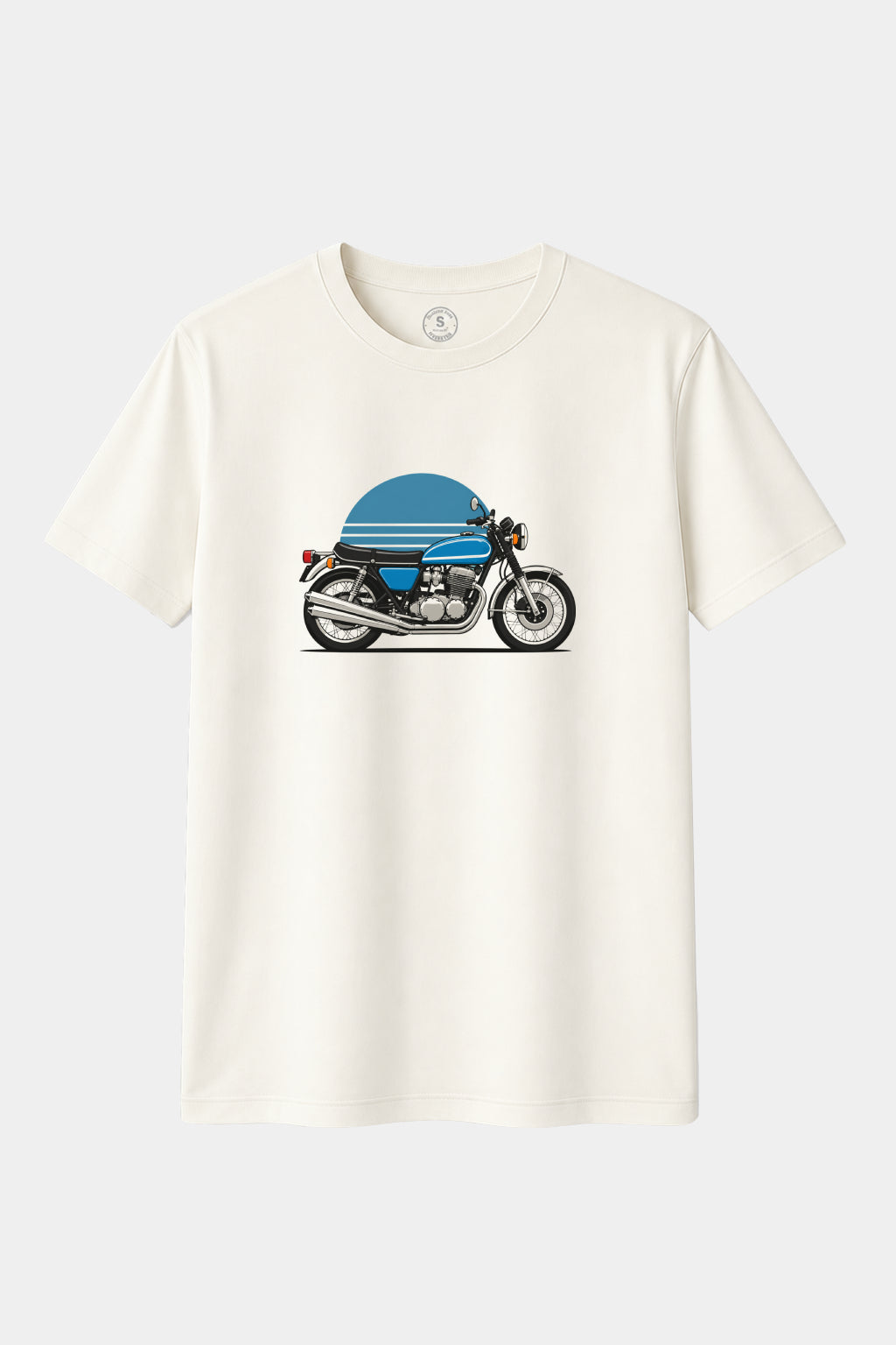 Camiseta Suzuki GT750 – Moto Clásica Japonesa Vintage de 1971 | Bellini Motor Art