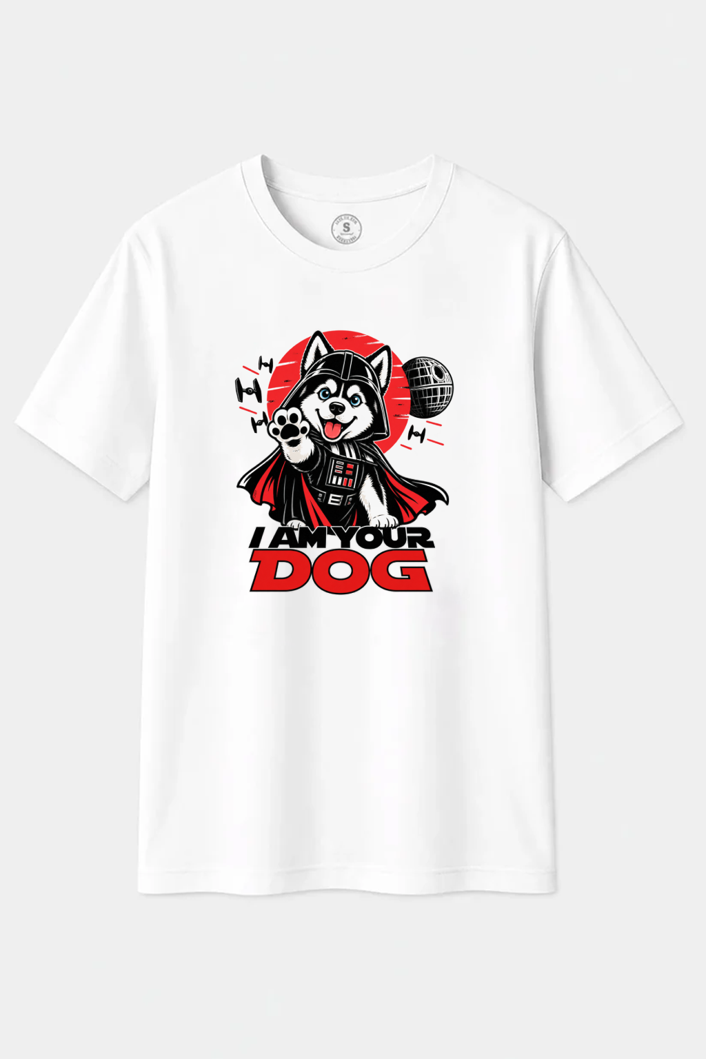 Camiseta Husky Espacial – I Am Your Dog