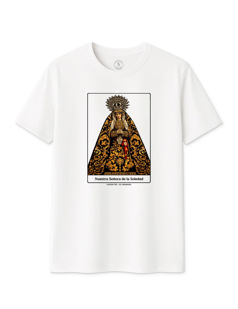Camiseta NUESTRA SEÑORA DE LA SOLEDAD. Semana Santa de Granada. L1646