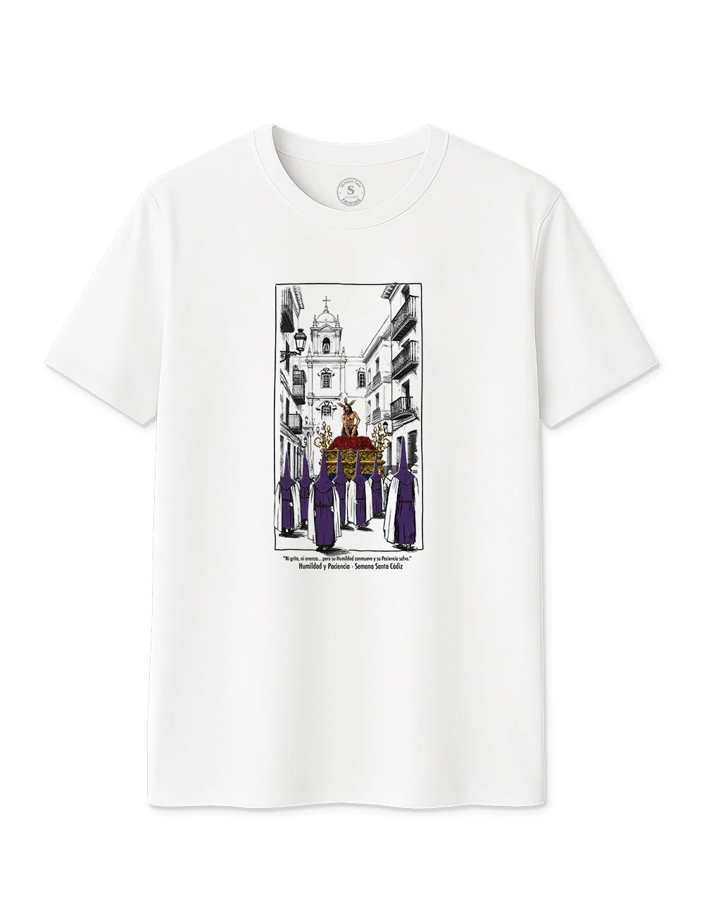 Camiseta Humildad y Paciencia Cádiz. L393