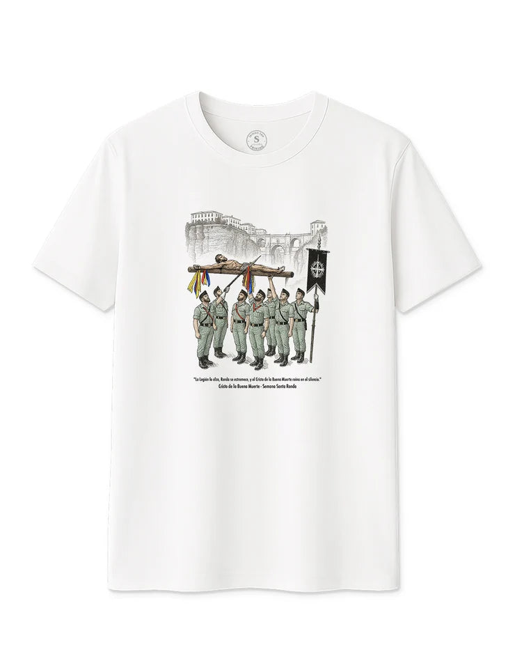 Camiseta Cristo de la buena muerte. Ronda. L403