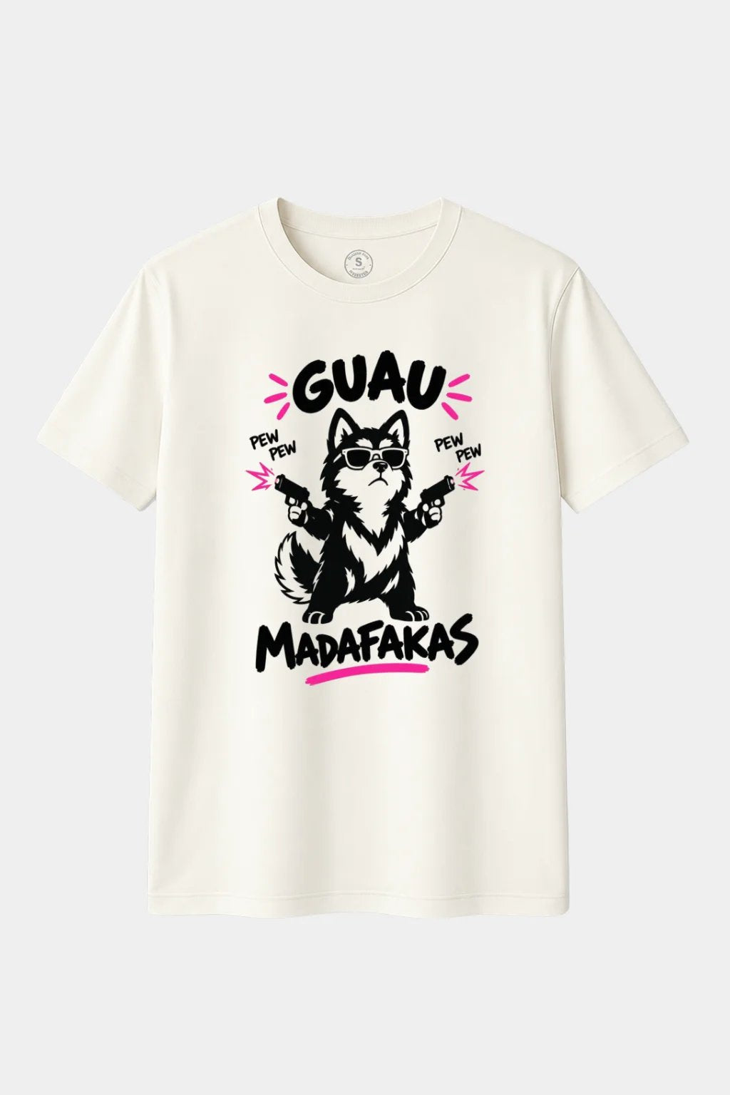 Camiseta Guau Madafakas Husky