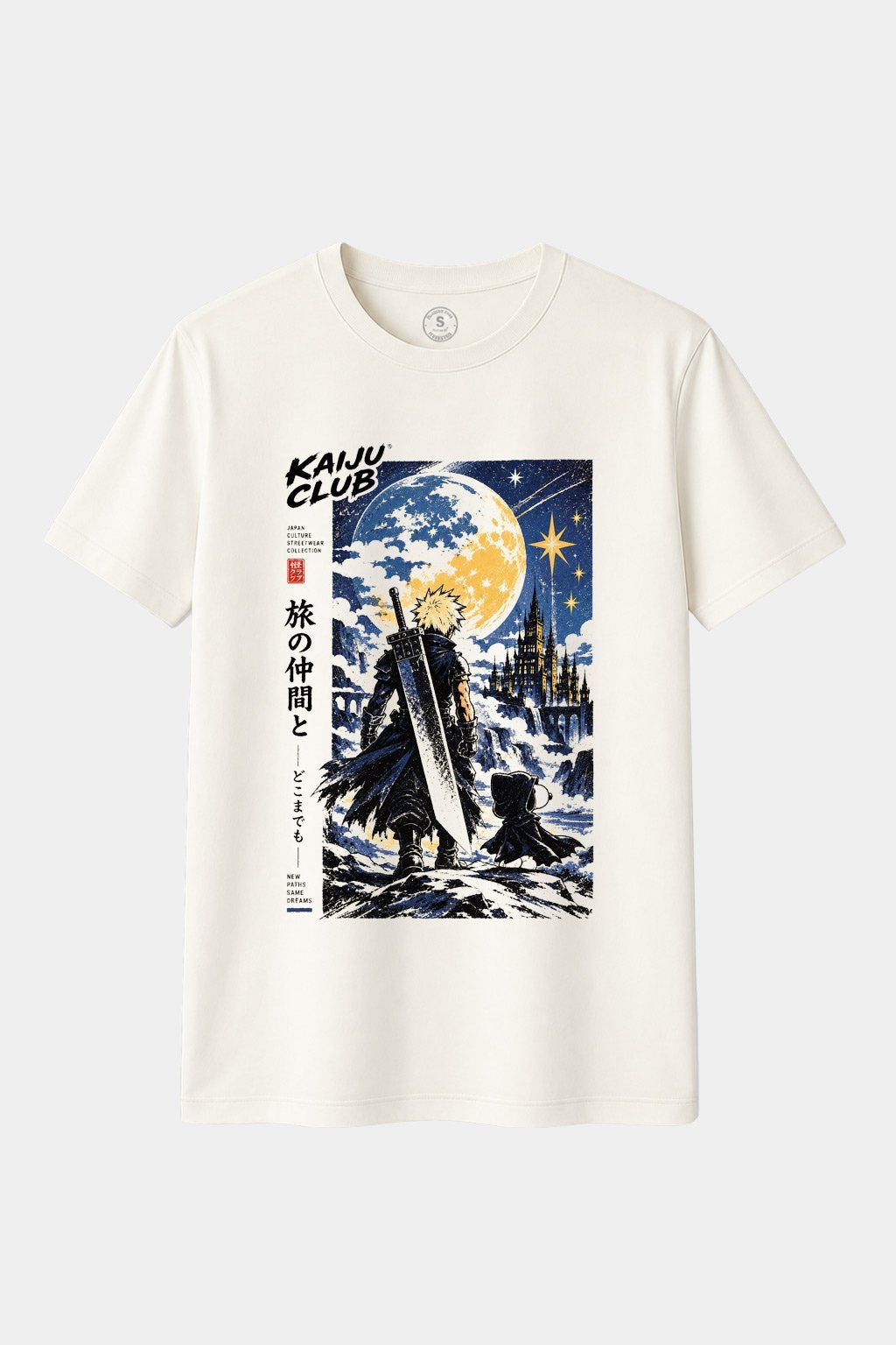 Camiseta Kaiju Club – New Paths Same Dreams | Camiseta Anime Parodia Japonesa