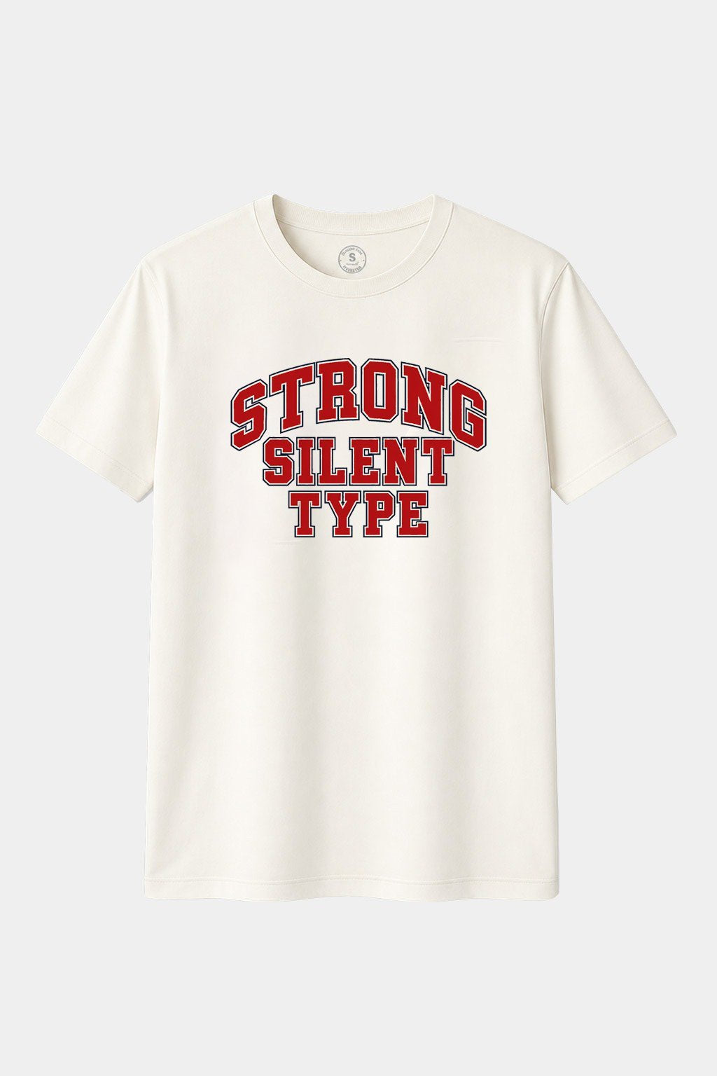 Camiseta Strong Silent Type – Mucho carácter, pocas palabras