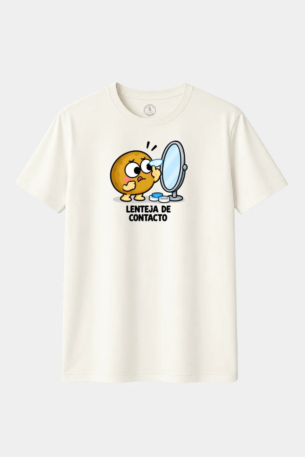 Camiseta Lenteja de Contacto – Humor con Buena Vista