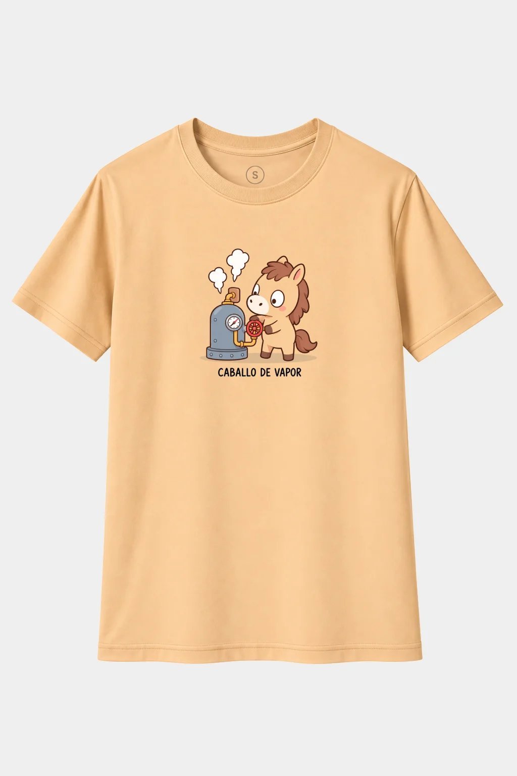Camiseta Caballo de Vapor – Humor de Motor