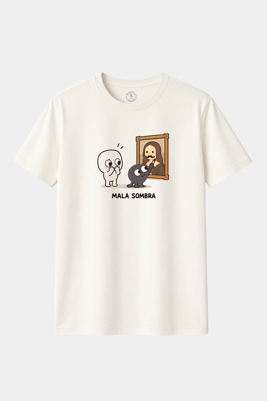 Camiseta Mala Sombra – Humor de Arte