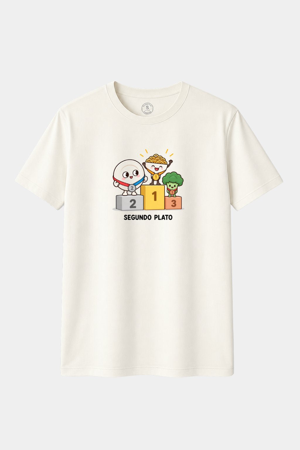 Camiseta Segundo Plato – Plato en Podio