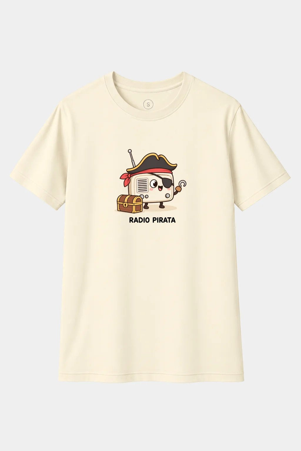 Camiseta Radio Pirata – Diseño Divertido de Radio Pirata