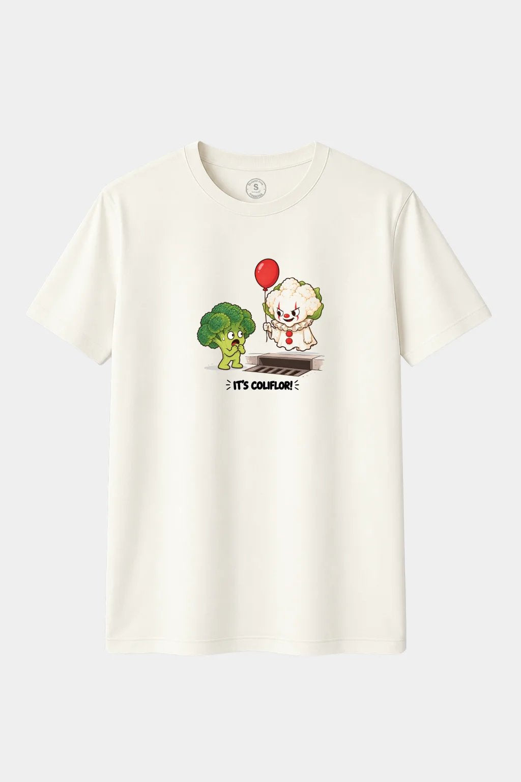 Camiseta It’s Coliflor – Parodia Divertida de Terror