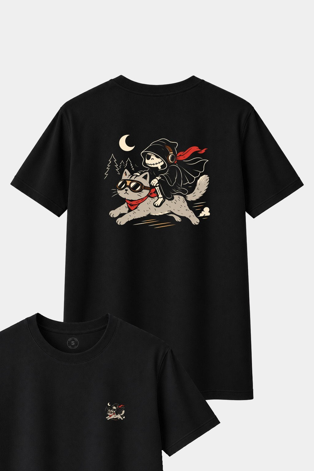 Camiseta Cat Rider – Midnight Run