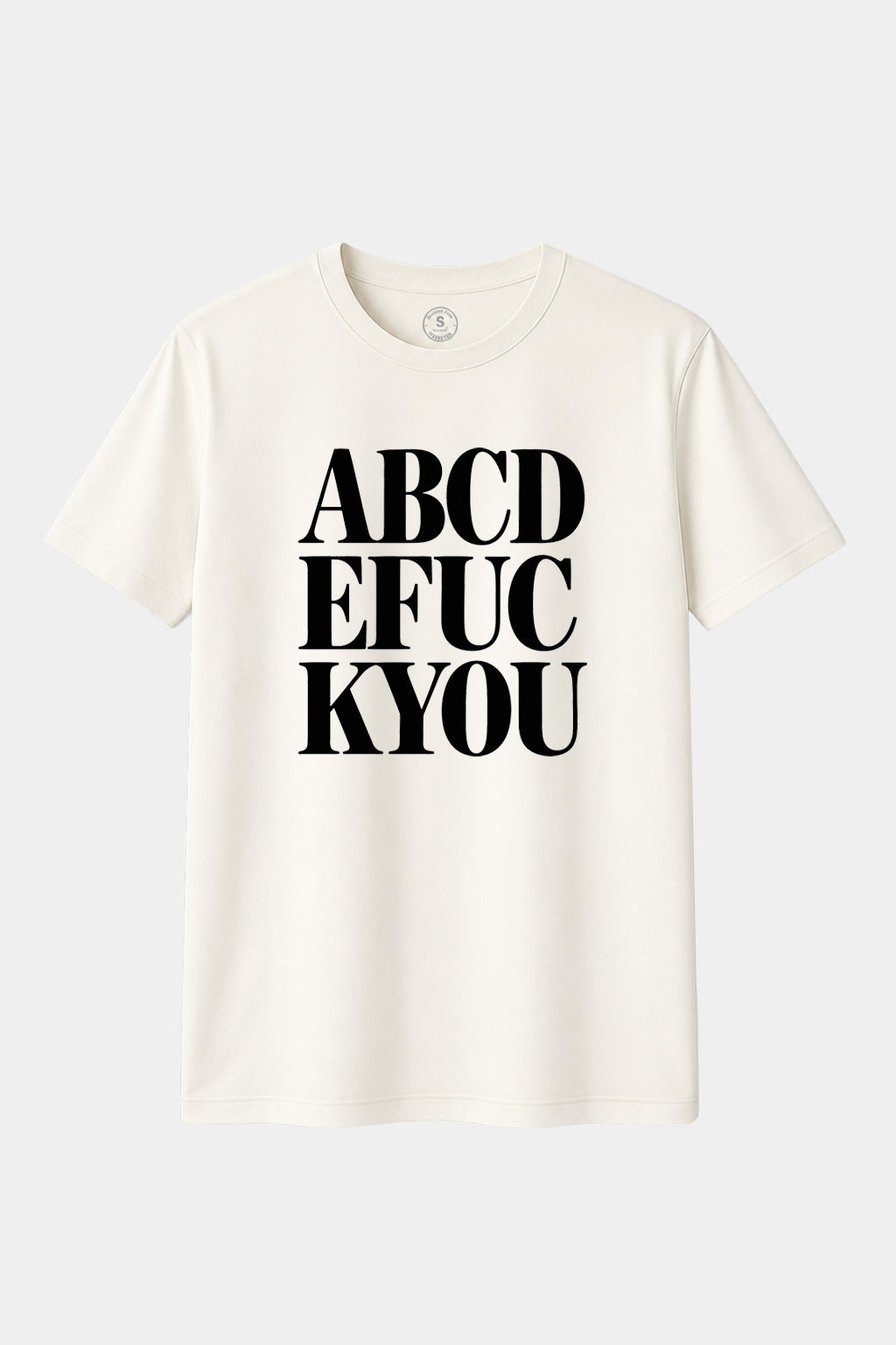 Camiseta ABCDEFUCKYOU – El abecedario de los que no se callan