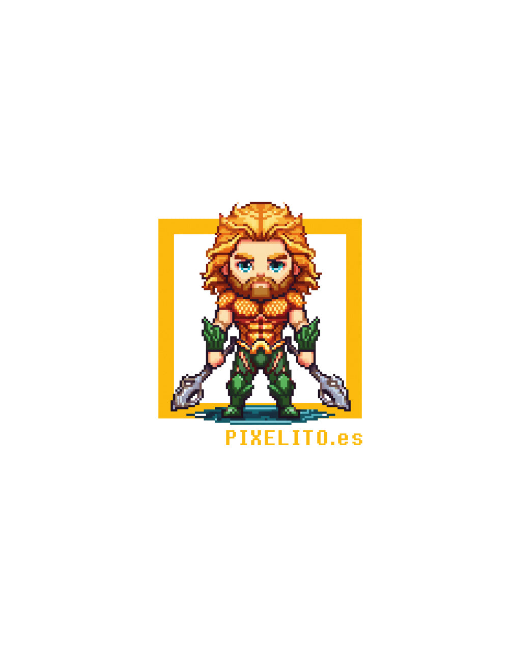 Senhor das águas Pixelman - 001px