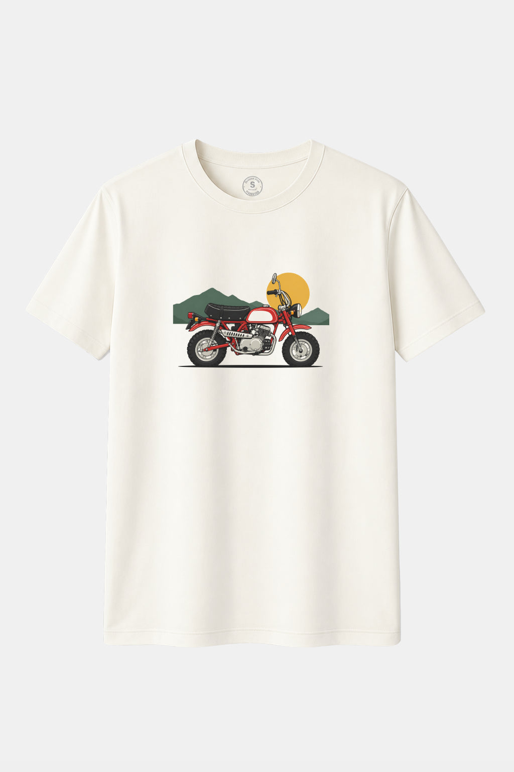 Camiseta Honda Monkey Z50 – Mini Moto Clásica Vintage | Bellini Motor Art