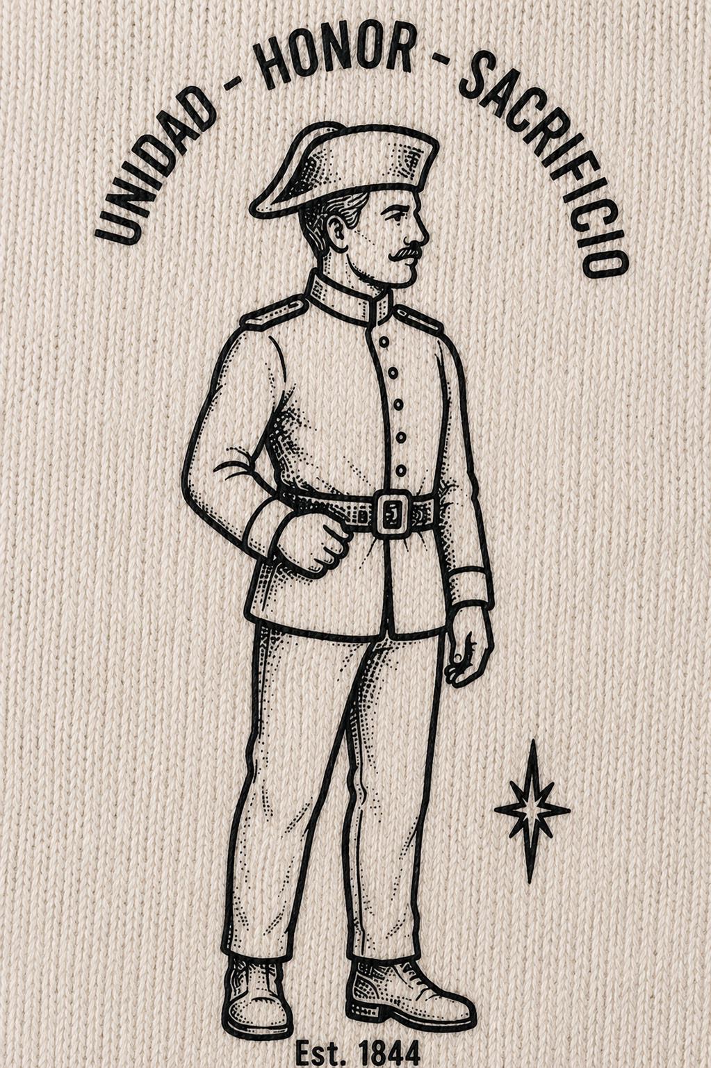 Camiseta Guardia Civil Homenaje 1844 · Unidad, Honor y Sacrificio