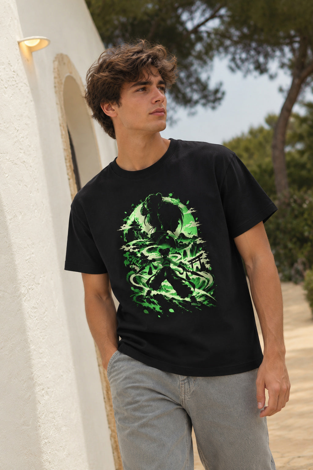 Camiseta Guerrera Verde