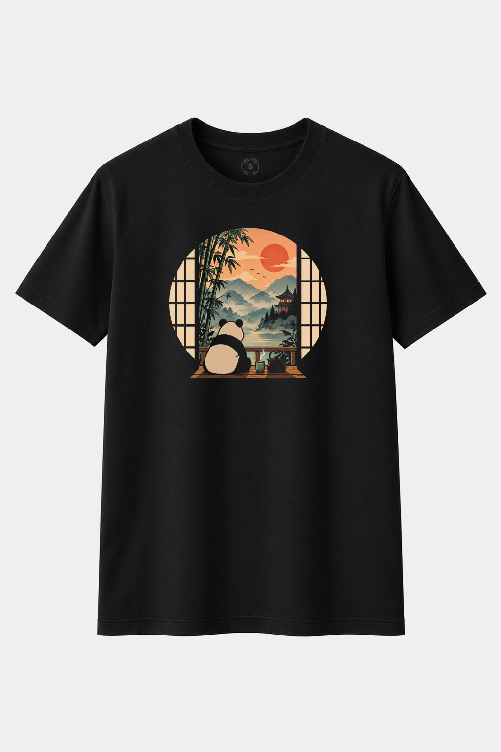 Camiseta Panda Zen
