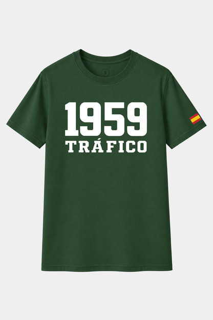 Camiseta Guardia Civil Tráfico 1959 – Verde botella