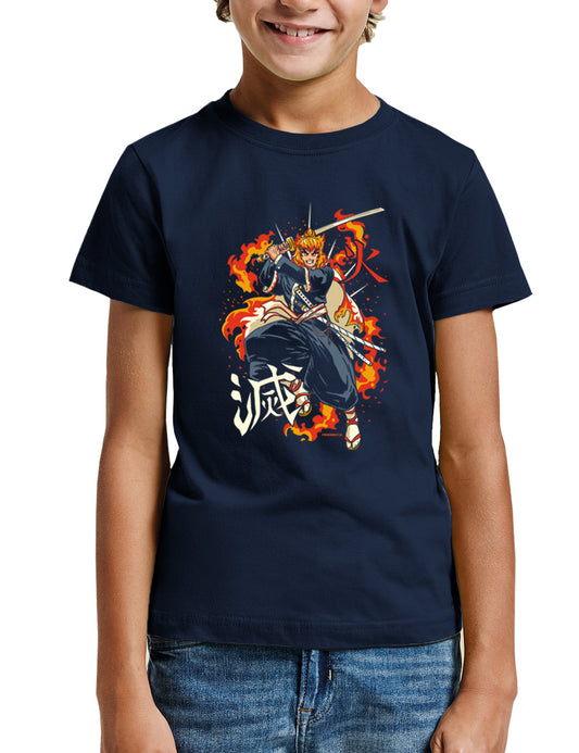 Flames samurai
