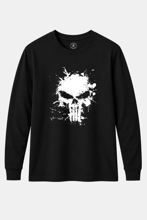 Camiseta manga larga Antihero Skull