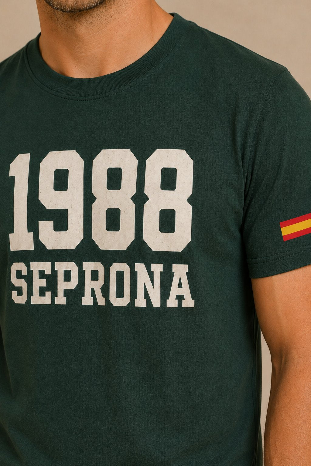 Camiseta SEPRONA Guardia Civil 1988 – Verde botella