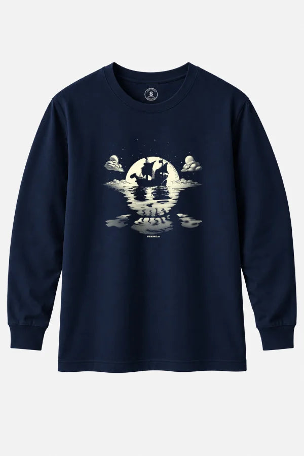 Camiseta manga larga Pirate Moonlight