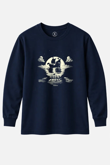 Camiseta manga larga Pirate Moonlight