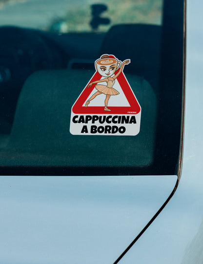 Cappuccina a bordo