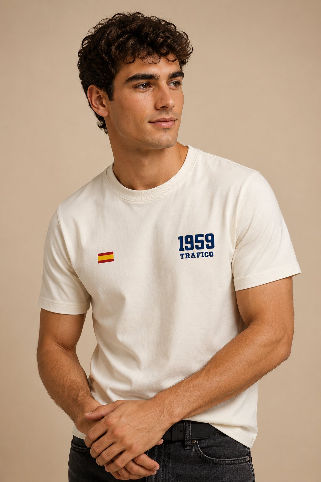 Camiseta Guardia Civil Tráfico 1959 – Blanco Roto