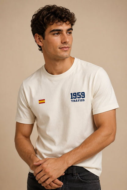 Camiseta Guardia Civil Tráfico 1959 – Blanco Roto
