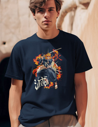 Flames samurai