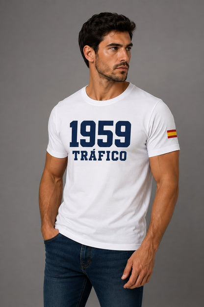 Camiseta Guardia Civil Tráfico 1959 – Blanca