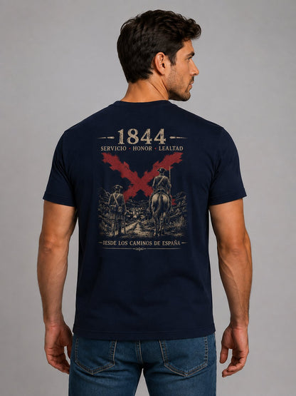 Camiseta Guardia Civil 1844 Cruz de Borgoña – Navy