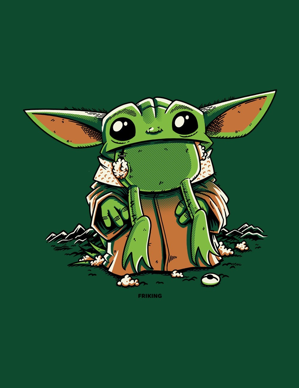 Baby Alien Frog