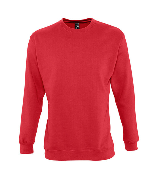 Customize your sweatshirt without unisex hood (red)