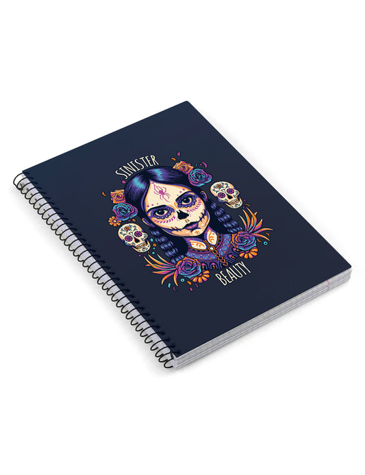 Notebook de beleza sinistra