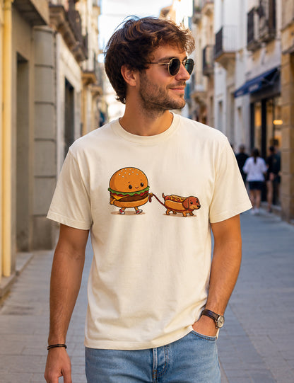 Walking the hot dog