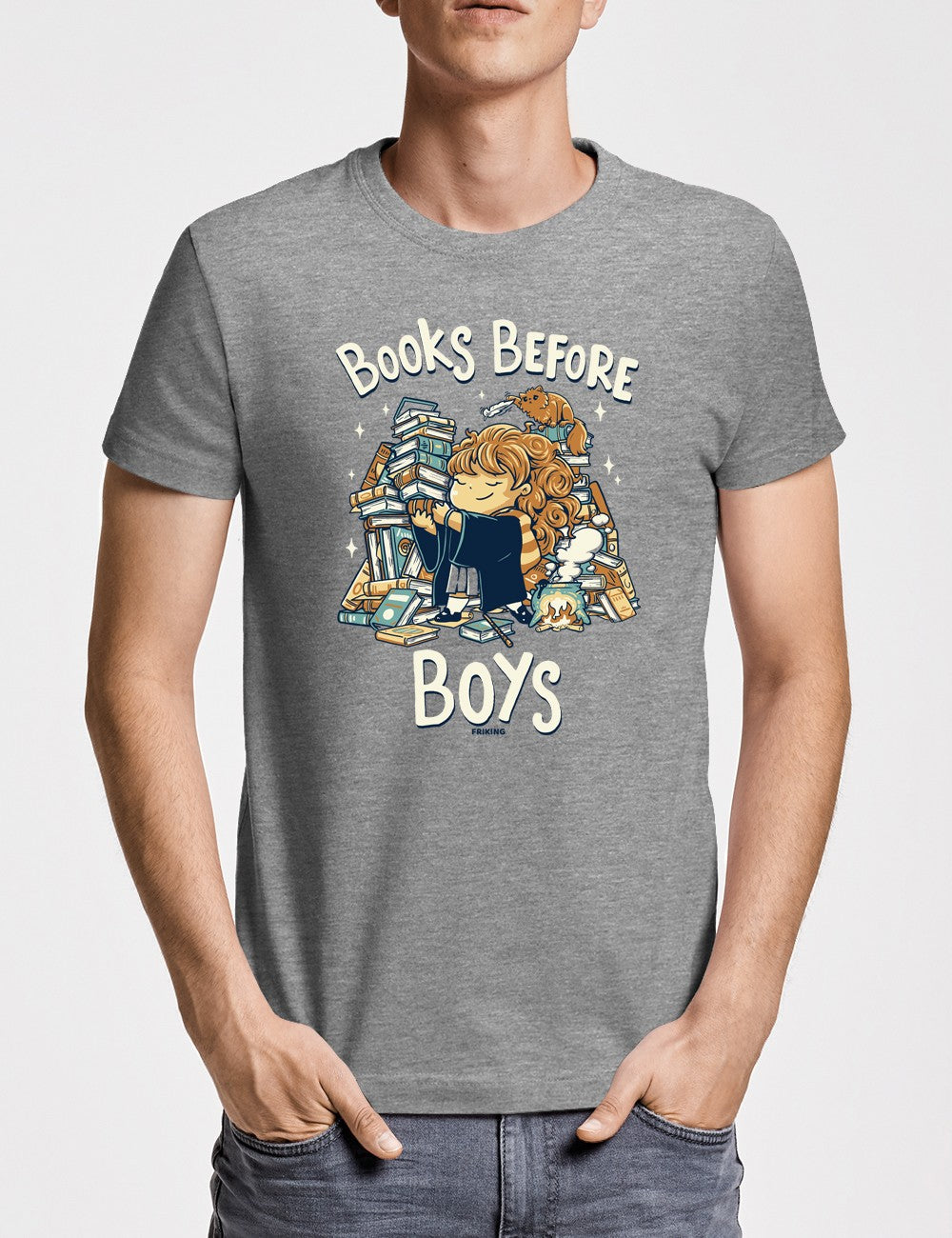 Books before boys