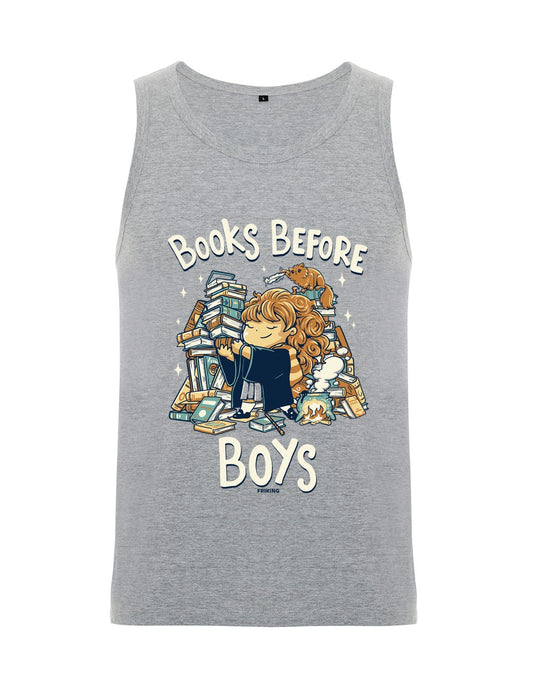 Books before boys