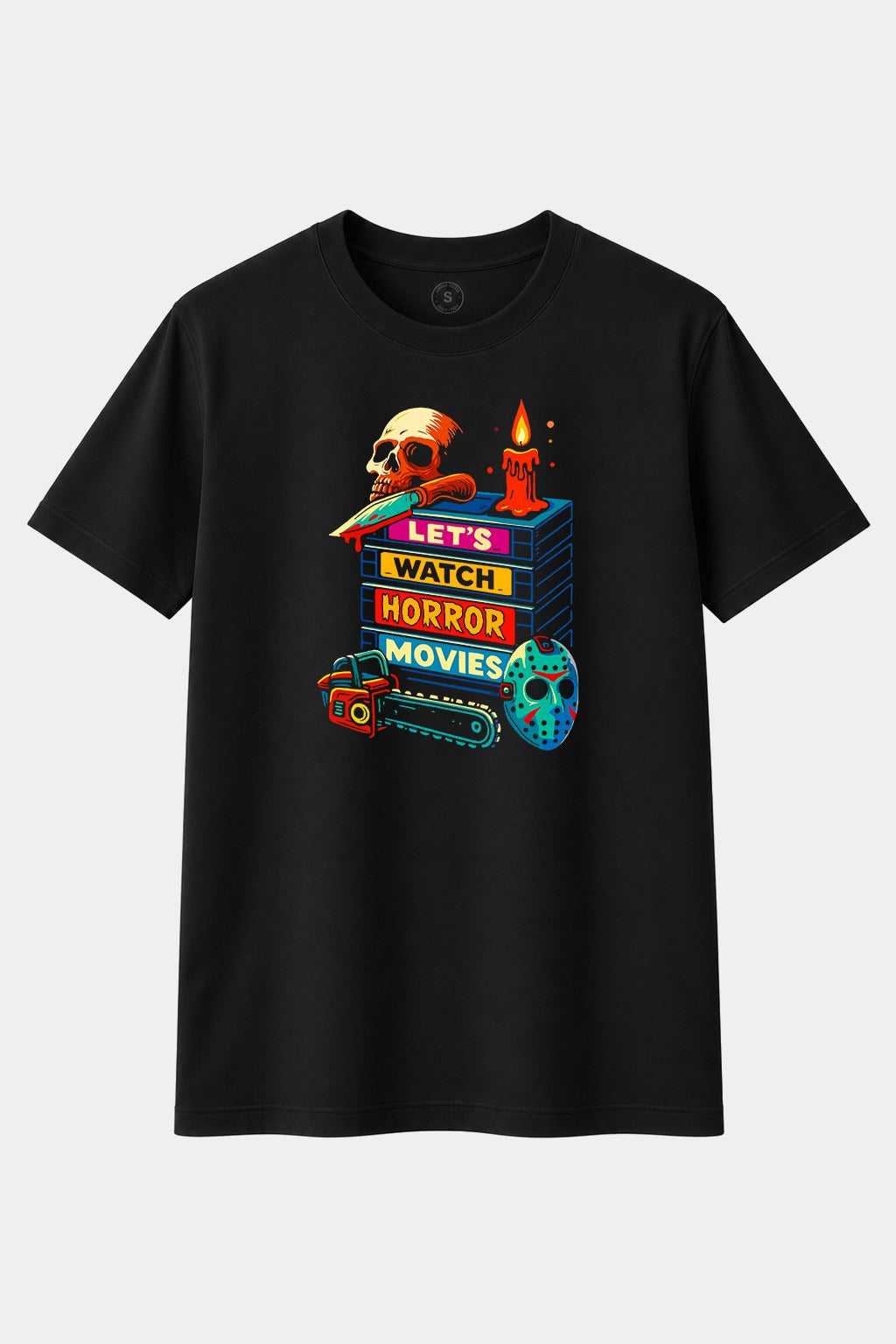 Camiseta Let's watch horror movies