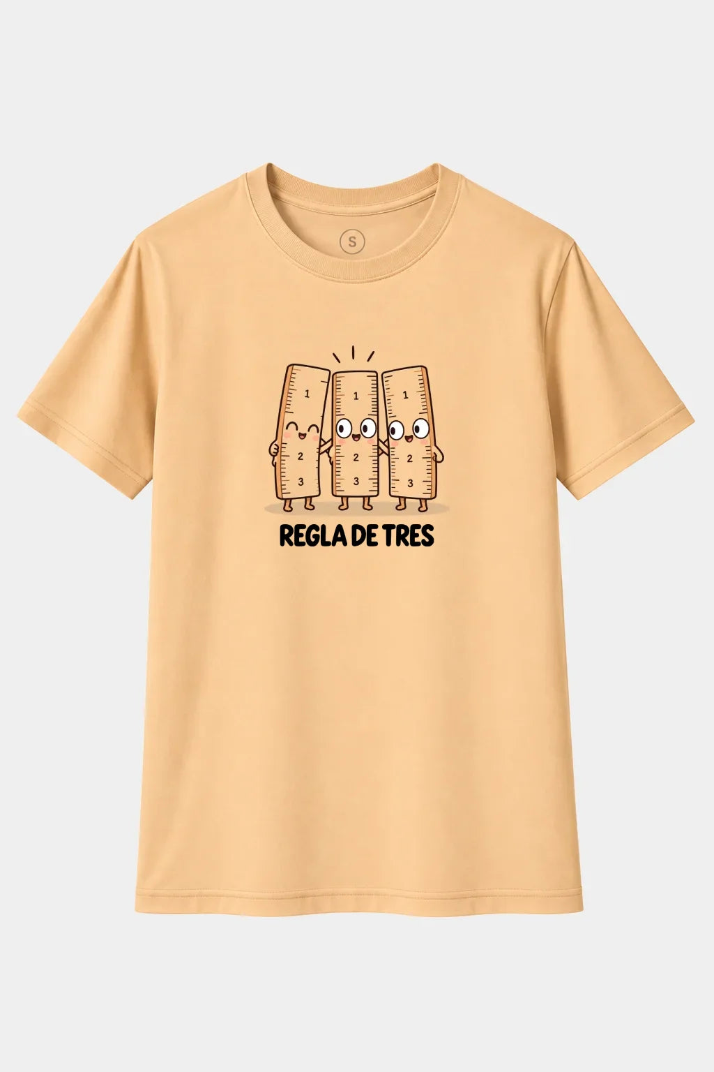 Camiseta Regla de Tres – Diseño Divertido de Reglas