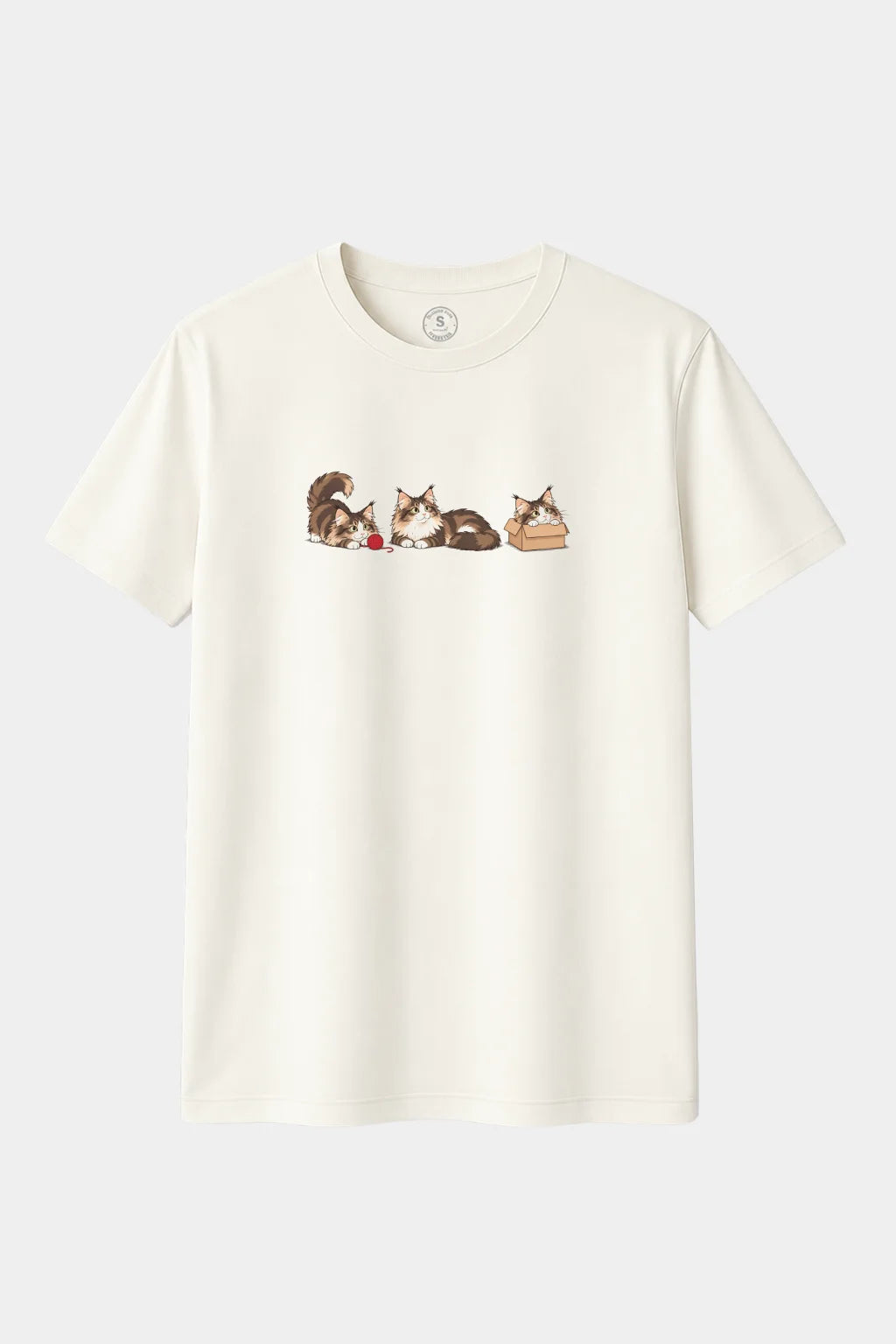 Camiseta Gatos Bosque de Noruega
